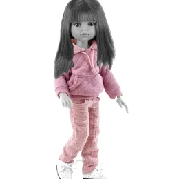 Paola Reina poppen Paola Reina Amigas Puppenkleidungsset, Kapuzenpullover und Jogginghose- Amigas Puppenkleidung Und Schuhe|Amigas-puppen Von Minikane & Paola Reina