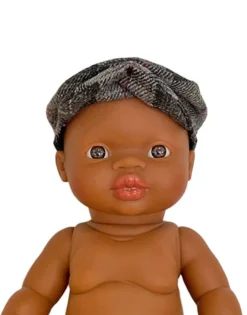 Paola Reina poppen Paola Reina Babypuppe, brauner Junge, blaue Augen- Minikane Puppen, Möbel Und Accessoires|Paola Reina Gordi Babypuppen