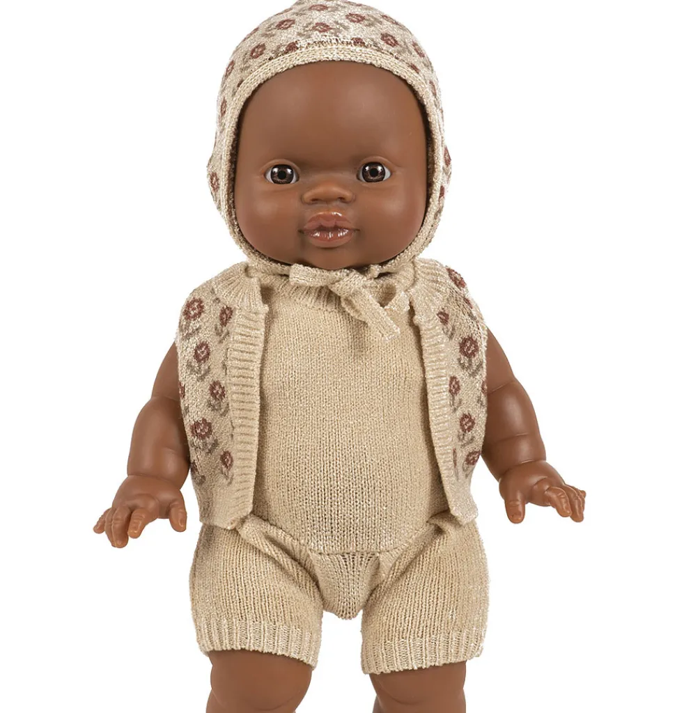 Paola Reina poppen Paola Reina Babypuppe braunes Mädchen 34 cm- Paola Reina Gordi Babypuppen|Mädchen