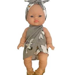 Paola Reina poppen Paola Reina Gordi Babypuppe, asiatisches Mädchen- Minikane Puppen, Möbel Und Accessoires|Paola Reina Gordi Babypuppen