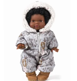 Paola Reina poppen Paola Reina Gordi Puppe Jahia- Minikane Puppen, Möbel Und Accessoires|Paola Reina Gordi Babypuppen