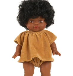 Paola Reina poppen Paola Reina Gordi Puppe Jahia- Minikane Puppen, Möbel Und Accessoires|Paola Reina Gordi Babypuppen