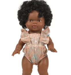 Paola Reina poppen Paola Reina Gordi Puppe Jahia- Minikane Puppen, Möbel Und Accessoires|Paola Reina Gordi Babypuppen