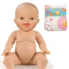Paola Reina poppen Paola Reina Gordi Puppe mit Puppenwindel- Paola Reina Gordi Babypuppen|Mädchen