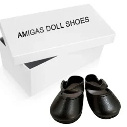 Paola Reina poppen Paola Reina schwarze Schuhe für Amigas-Puppen- Puppenmöbel Und Zubehör|Amigas Puppenkleidung Und Schuhe