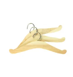 Set mit 3 Kleiderbügeln aus Holz für Puppen- Puppenmöbel Und Zubehör|Mädchen