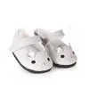 Skrållan silbergraue Puppenschuhe Mäuse / passend für Amigas-Puppen- Puppenmöbel Und Zubehör|Amigas Puppenkleidung Und Schuhe