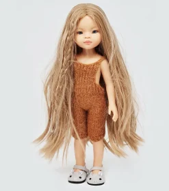 Skrållan silbergraue Puppenschuhe Mäuse / passend für Amigas-Puppen- Puppenmöbel Und Zubehör|Amigas Puppenkleidung Und Schuhe
