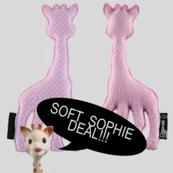 Sophie la girafe / Vulli Vulli / Sophie die Giraffe Stofftier rosa- Kuscheltiere < 15 Euro|Mädchen