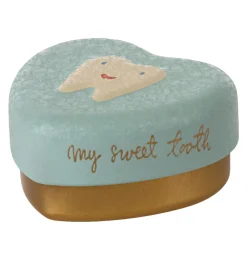 Maileg Zahndose Mintgrün mit Gold- Kuscheltiere < 15 Euro