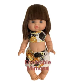 Minikane Zweiteiliges -Ensemble Mimosa für Gordi-Puppen von Paola Reina- Gordi Puppenkleidung|Minikane Puppen, Möbel Und Accessoires